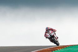 Danilo Petrucci, Pramac Racing, almost crashing