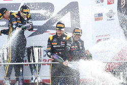 Pro-Am Podium: Race winner #16 Black Falcon Mercedes-AMG GT3: Oliver Morley, Miguel Toril, Maximilian Götz, Marvin Kirchhöfer
