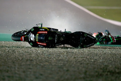 Авария: Жоан Зарко, Monster Yamaha Tech 3