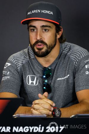 Fernando Alonso, McLaren in the Press Conference