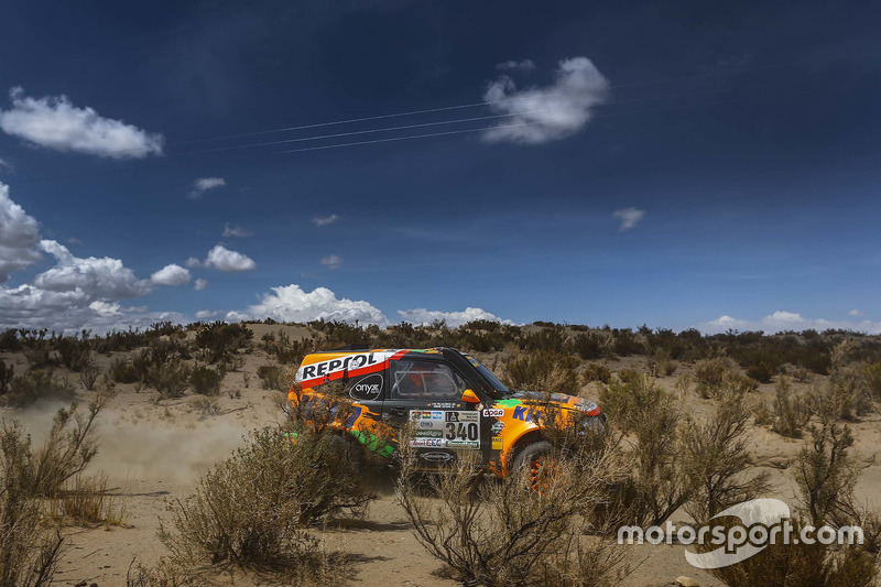 #340 KH-7 Rally Team, Mitsubishi: Isidre Esteve, Txema Villalobos