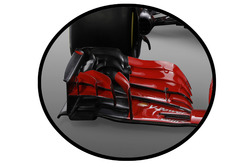 Ferrari SF71H, переднє антикрило