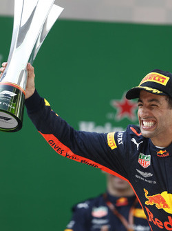 Race winner Daniel Ricciardo, Red Bull Racing