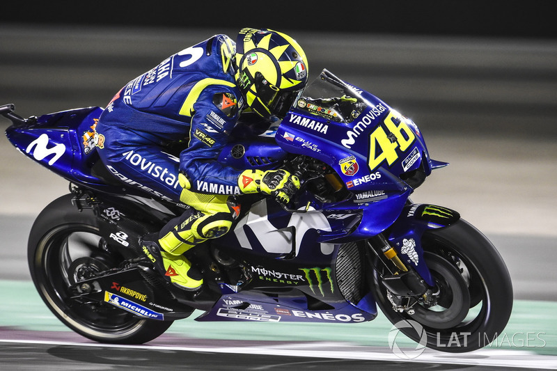 Valentino Rossi confirmou a má fase da Yamaha. Mesmo dando o máximo, ele só foi o oitavo. Maverick VIñales foi ainda pior, e ficou em 12º.