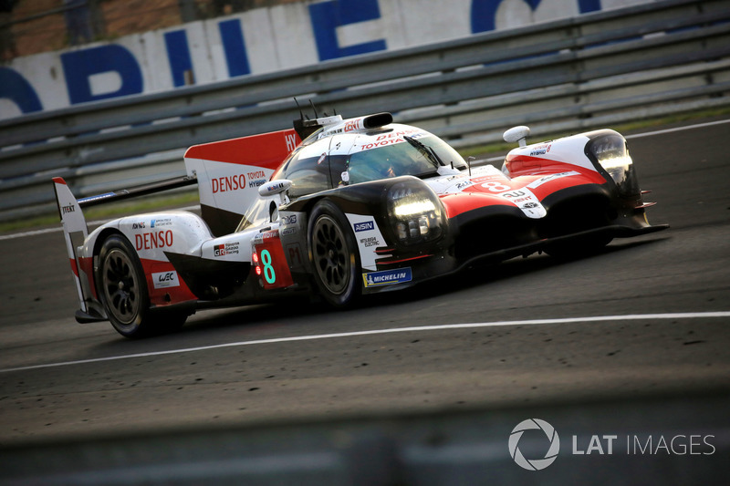 Sebastien Buemi, Kazuki Nakajima, Fernando Alonso, Toyota TS050 Hybrid