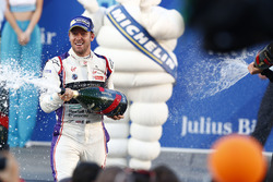 Podium: race winner, Sam Bird, DS Virgin Racing