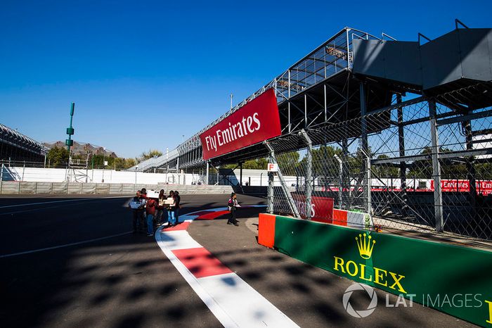 Detalle del circuito del Autódromo Hermanos Rodríguez