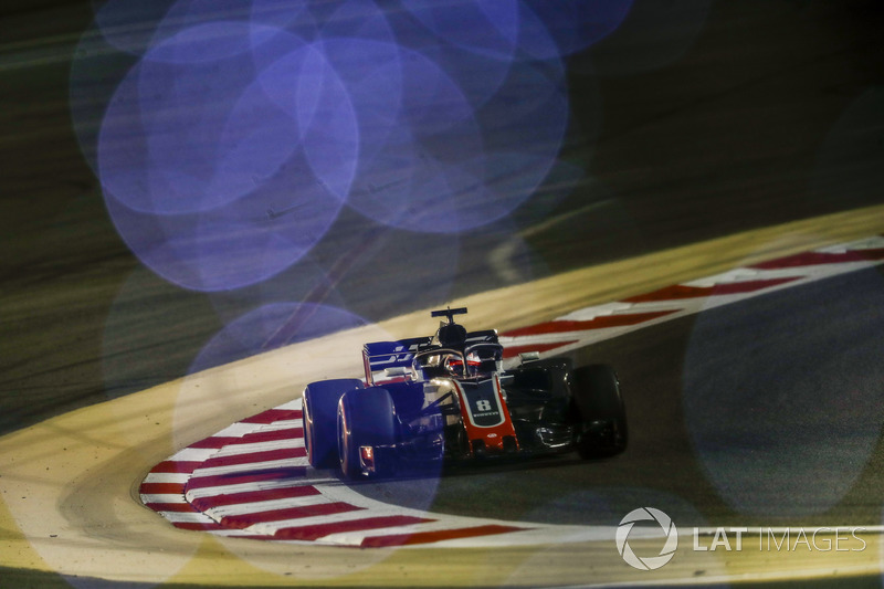 16. Romain Grosjean, Haas F1 Team VF-18 Ferrari