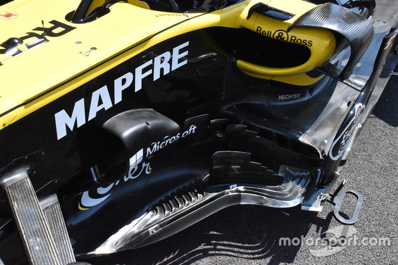 Бокові понтони Renault Sport F1 Team RS 18