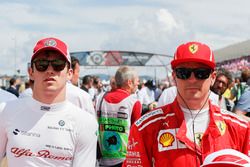 Charles Leclerc, Sauber, Kimi Raikkonen, Ferrari