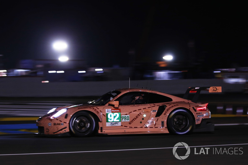 #92 Porsche GT Team Porsche 911 RSR: Michael Christensen, Kevin Estre, Laurens Vanthoor