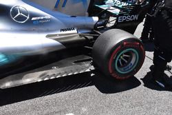 Mercedes AMG F1 W08 diffuser detail