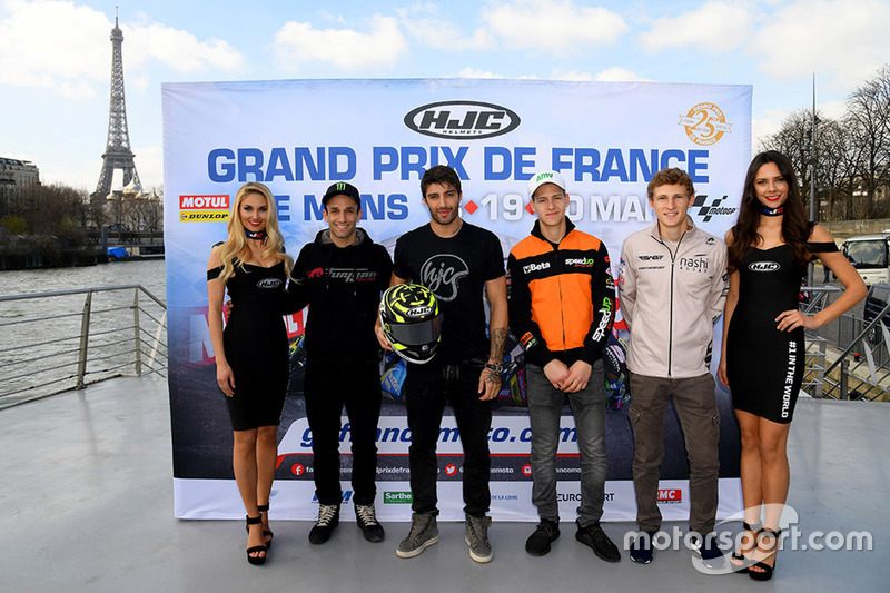 Jules Danilo, Fabio Quartararo, Johann Zarco, Andrea Iannone