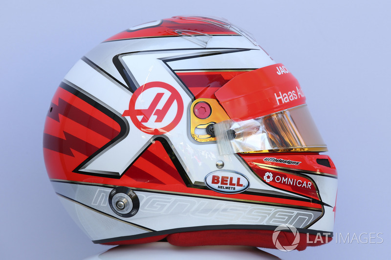 Kevin Magnussen, Haas F1 helmet