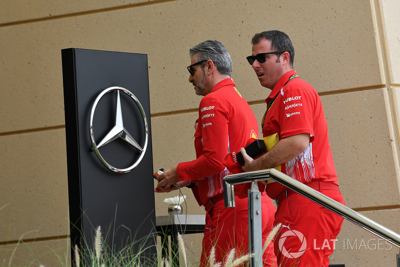 Maurizio Arrivabene, director del equipo Ferrari