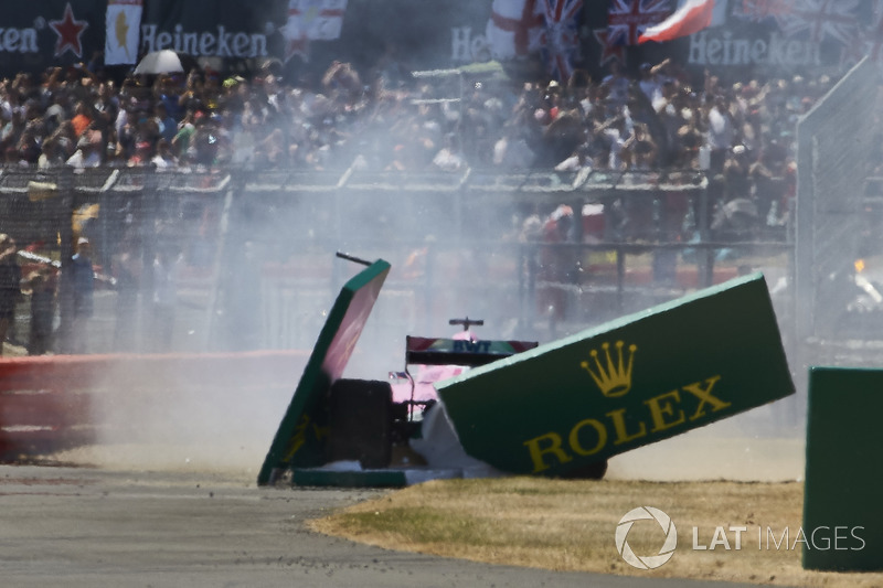 Серхіо Перес, Force India VJM11, розворот