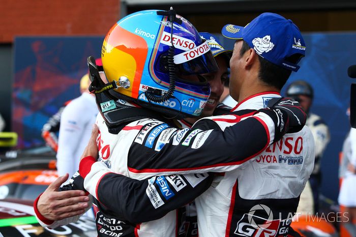 Ganadores, Fernando Alonso, Kazuki Nakajima, Toyota Gazoo Racing