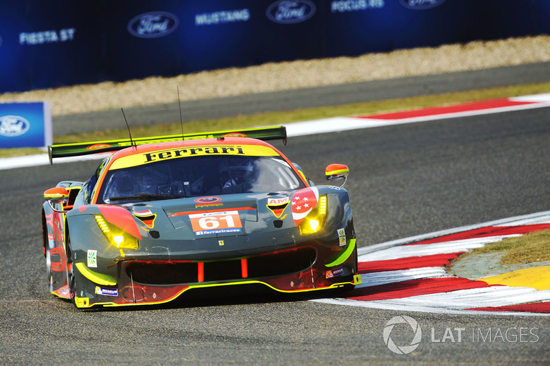 #61 Clearwater Racing Ferrari 488 GTE: Weng Sun Mok, Keita Sawa, Matt Griffin