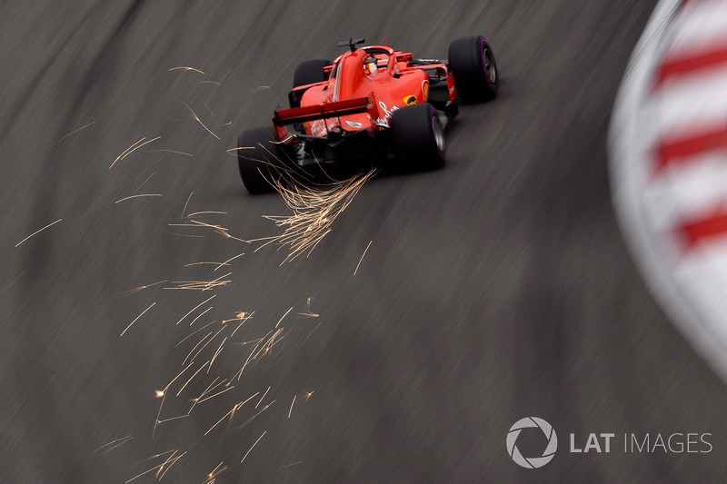 Chine - Sebastian Vettel, Ferrari