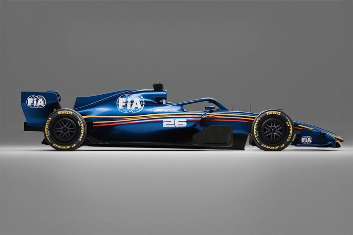 2026 FIA F1 car render