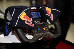 Harrison Newey gloves and steering wheel