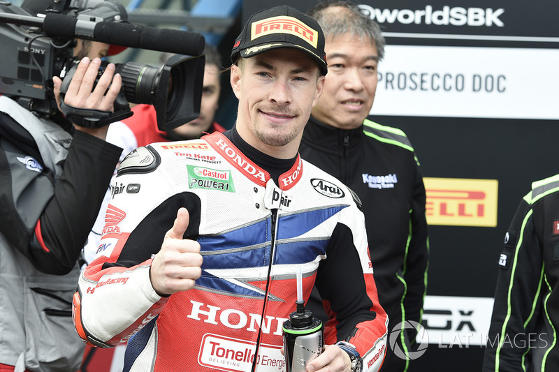 Third place Nicky Hayden, Honda World Superbike Team