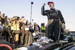 Святкування чемпіона сезону 2017 Джозефа Ньюгардена, Team Penske Chevrolet