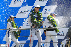 GTE Pro Podyum: 2. Andy Priaulx, Harry Tincknell, Pipo Derani, Ford Chip Ganassi Racing