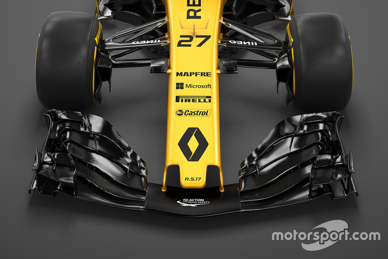 Renault RS17: Frontpartie