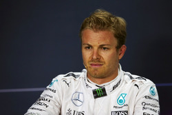 Ніко Росберг, Mercedes AMG F1 під час прес-конференції FIA