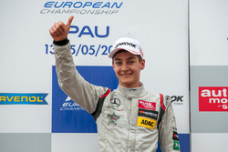 Podium : George Russell, HitechGP Dallara F312 Mercedes-Benz