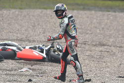 La caduta di Stefan Bradl, Aprilia Racing Team Gresini