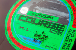 Car pass for Bernie Ecclestone