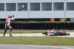 Marc Marquez, Repsol Honda Team crash