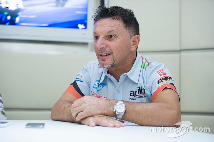 Fausto Gresini, Aprilia Gresini Racing Team Director del equipo