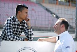 Pascal Wehrlein, Manor y Ullrich Fritz, Team Principal Mercedes-AMG HWA