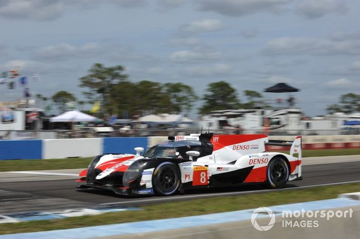 #8 Toyota Gazoo Racing Toyota TS050: Sébastien Buemi, Kazuki Nakajima, Fernando Alonso 