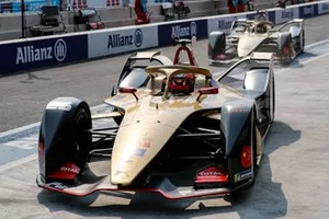 Jean-Eric Vergne, DS TECHEETAH, DS E-Tense FE19, Andre Lotterer, DS TECHEETAH, DS E-Tense FE19, dans la voie des stands