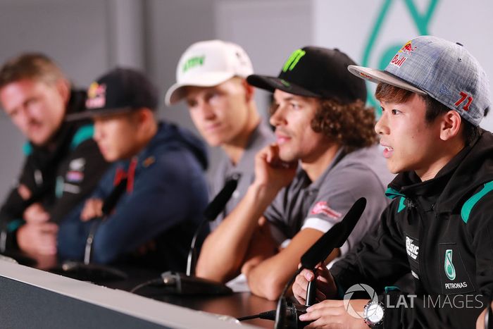 Petronas Yamaha Sepang Racing conferencia de prensa