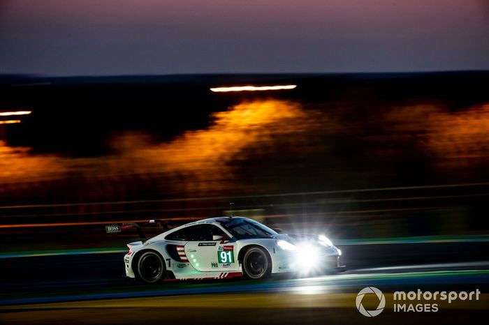 #91 Porsche GT Team Porsche 911 RSR: Richard Lietz, Gianmaria Bruni, Frédéric Makowiecki