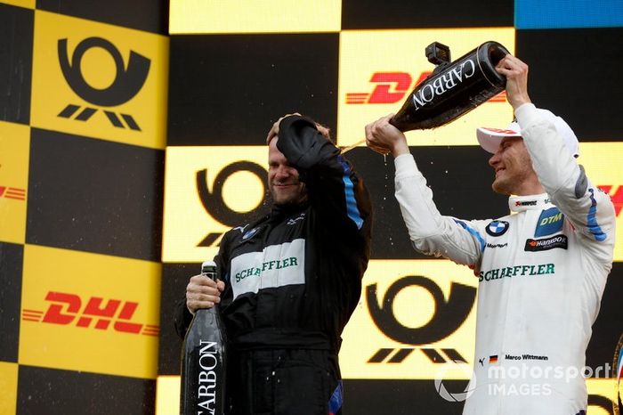 Podio: Marco Wittmann, ganador de la carrera, BMW Team RMG