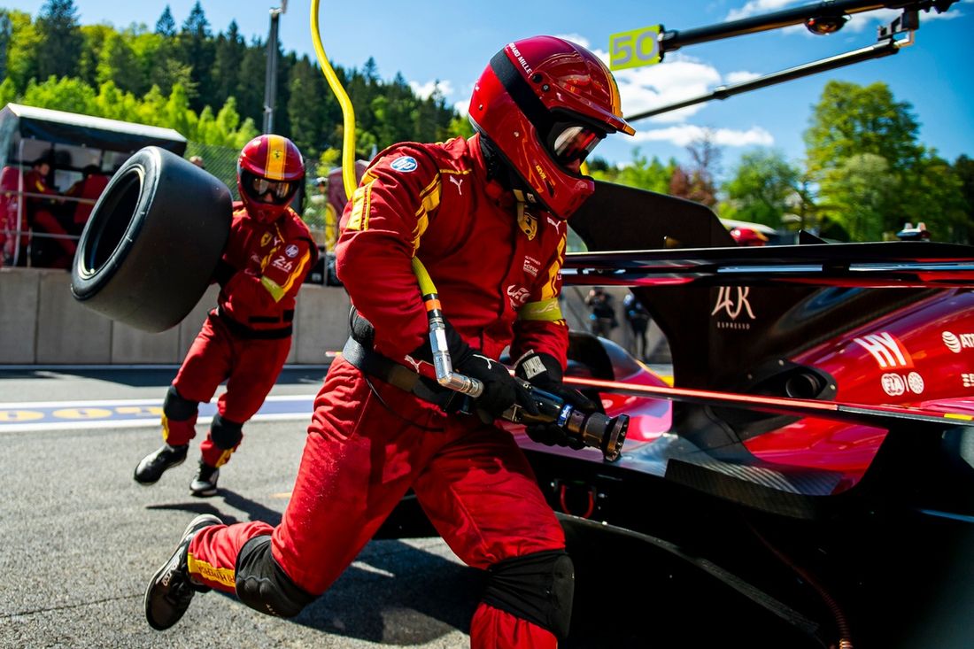 #50 AF Corse Ferrari 499P: Antonio Fuoco, Miguel Molina, Nicklas Nielsen