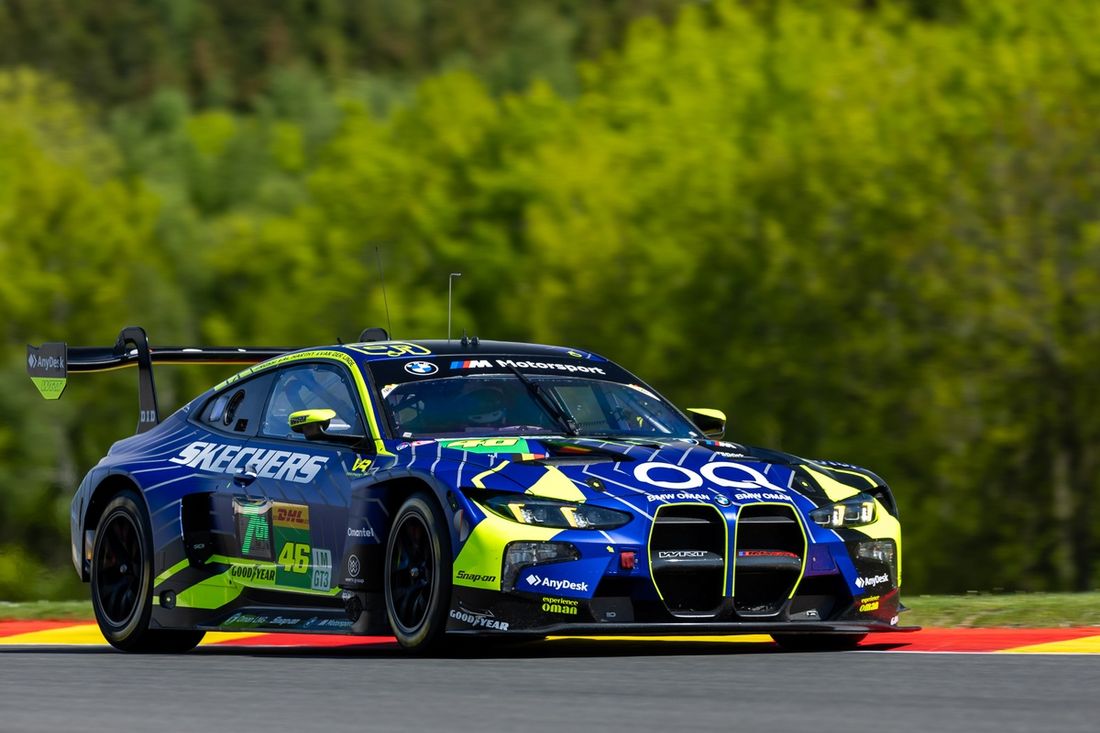 #46 Team WRT - BMW M4 LMGT3: Ahmad Al Harthy, Valentino Rossi, Kelvin Van Der Linde