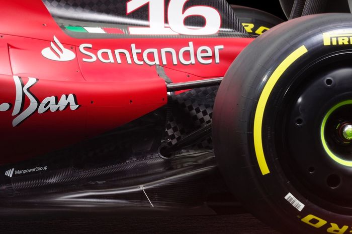 Ferrari SF-23. detalle