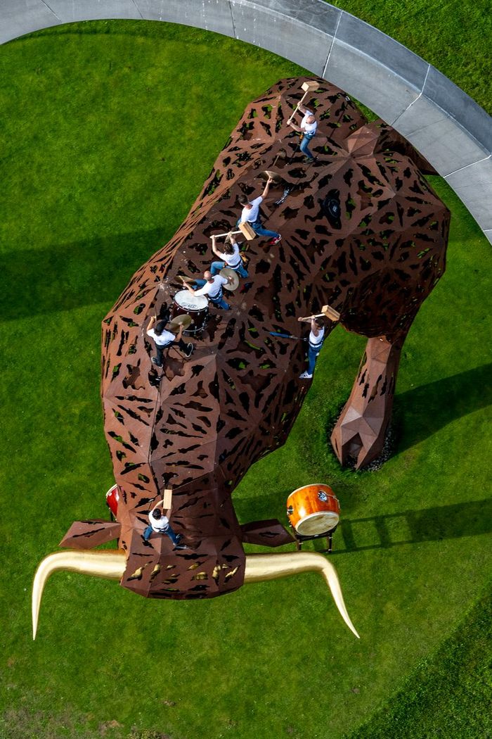 El espectáculo de Percussive Planet Ensemble