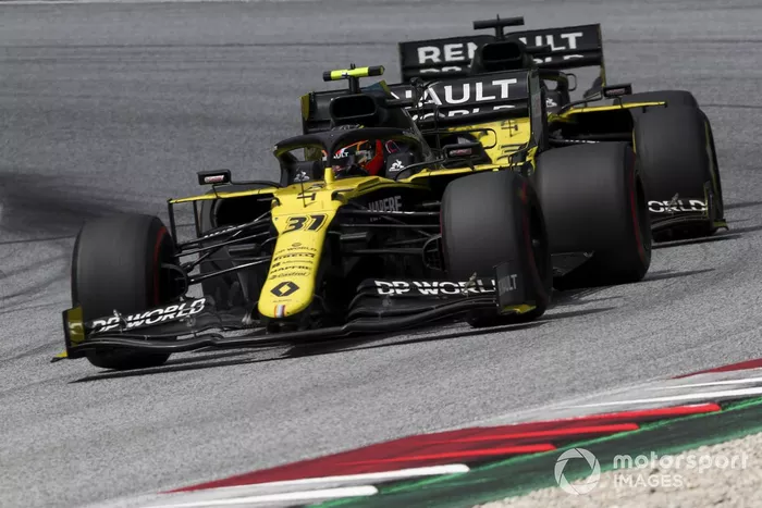 Esteban Ocon, Renault F1 Team R.S.20, Daniel Ricciardo, Renault F1 Team R.S.20