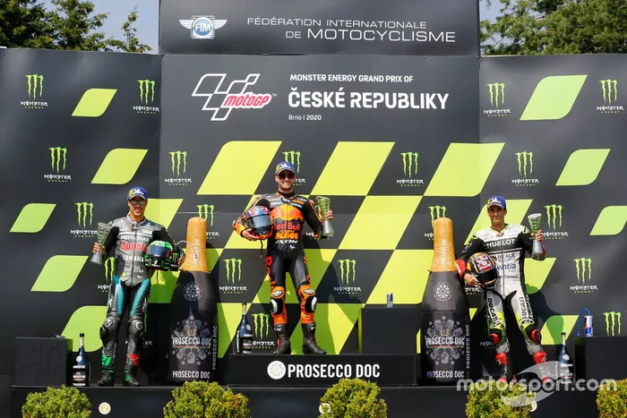 Franco Morbidelli, Petronas Yamaha SRT, Brad Binder, Red Bull KTM Factory Racing, Johann Zarco, Avintia Racing