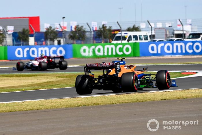 Robert Kubica, Alfa Romeo Racing C39, Lando Norris, McLaren MCL35