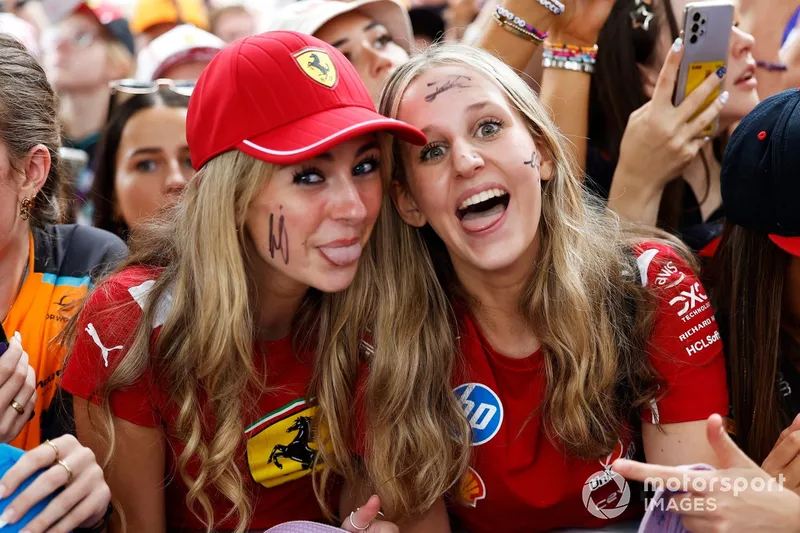 Les fans de Ferrari