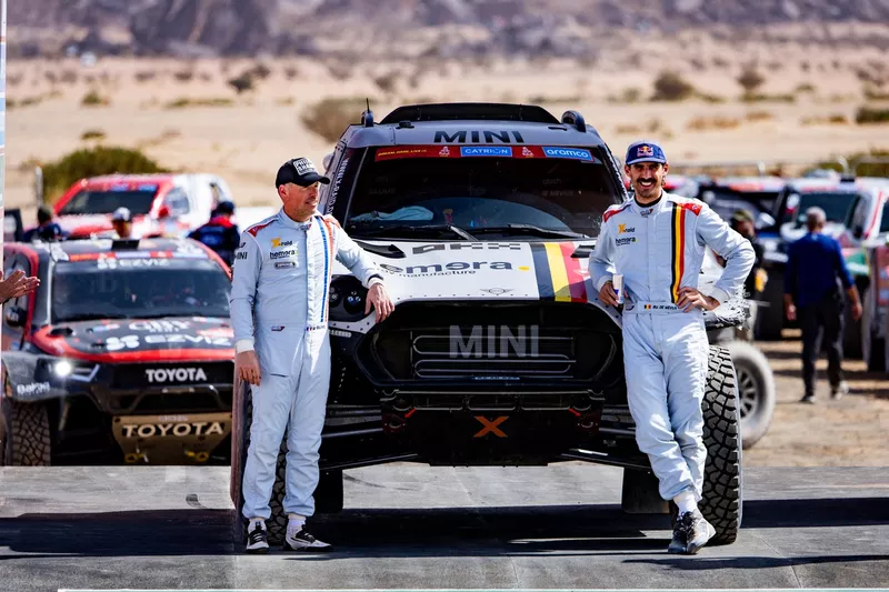 #222 X-Raid Mini JCW Team Mini: Guillaume De Mevius, Mathieu Baumel
